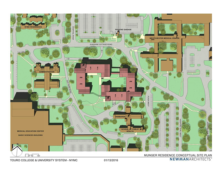 Rendering of Proposed Housing Site Plan